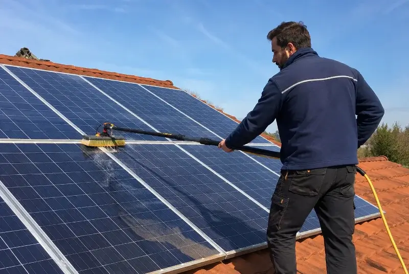 Nettoyage et entretien de panneaux solaires à Audenge